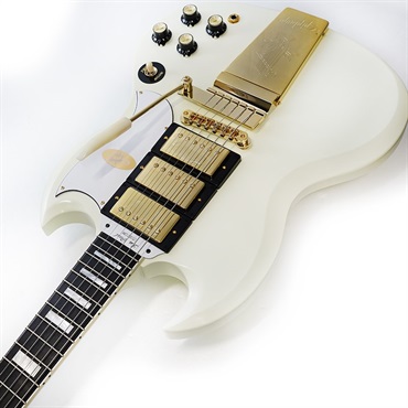 Epiphone 【特製トートバッグプレゼント】1963 Les Paul SG Custom With Maestro Vibrola (Classic White) 画像5