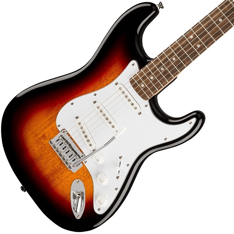 Squier by Fender Affinity Series Stratocaster (3-Color Sunburst/Laurel) 画像2