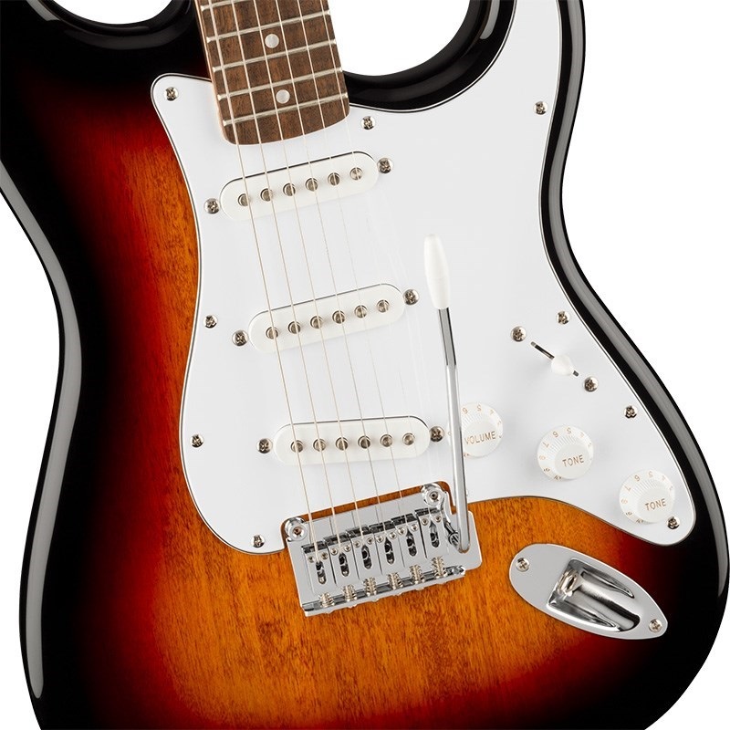 Squier by Fender Affinity Series Stratocaster (3-Color Sunburst/Laurel) 画像3