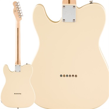 Squier by Fender Affinity Series Telecaster Thinline (Olympic White / Laurel Fingerboard) 画像1