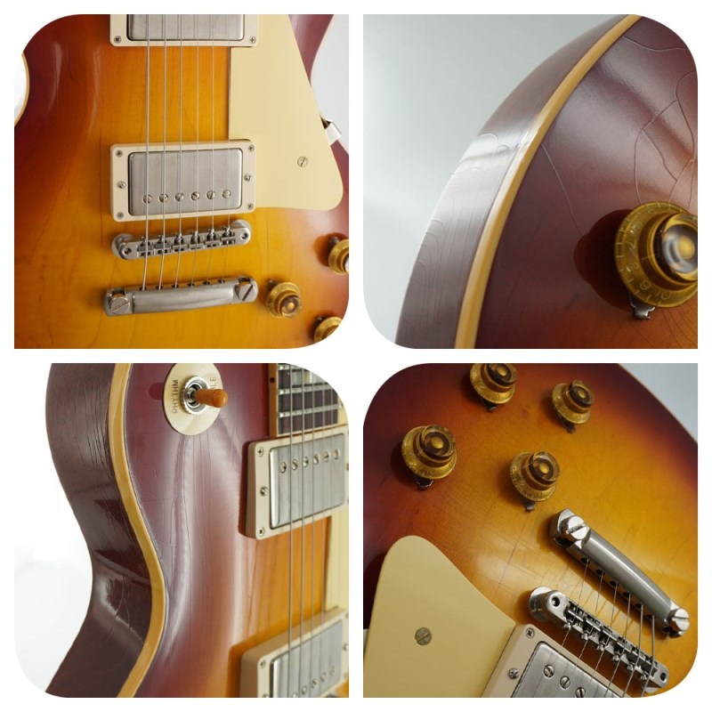 Gibson 【USED】Murphy Lab 1958 Les Paul Standard Reissue Washed Cherry Sunburst Ultra Light Aged【SN. 8 21706】 画像8