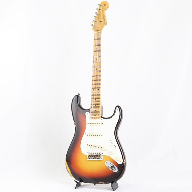 Fender Custom Shop 2022 Custom Collection 1958 Stratocaster Relic  (Faded/Aged Chocolate 3-Color Sunburst) [SN.CZ577252] 【特価】 ｜イケベ楽器店オンラインストア