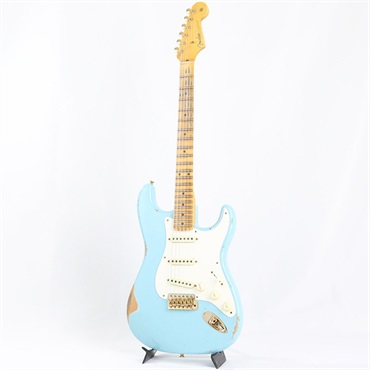 Fender Custom Shop 2023 Spring Event Limited Edition 1957 Stratocaster Relic (Faded/Aged Daphne Blue w/ Gold Hardware) [SN.CZ571482] 【特価】 画像1