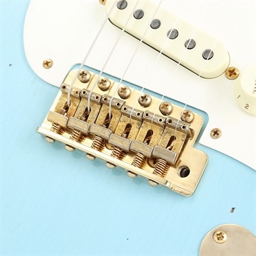 Fender Custom Shop 2023 Spring Event Limited Edition 1957 Stratocaster Relic (Faded/Aged Daphne Blue w/ Gold Hardware) [SN.CZ571482] 【特価】 画像5