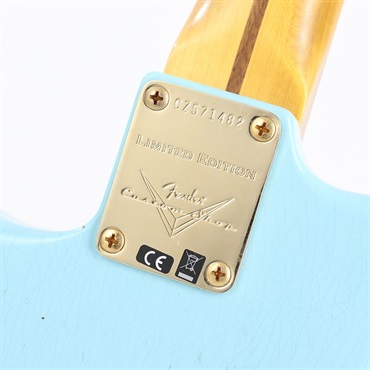 Fender Custom Shop 2023 Spring Event Limited Edition 1957 Stratocaster Relic (Faded/Aged Daphne Blue w/ Gold Hardware) [SN.CZ571482] 【特価】 画像6