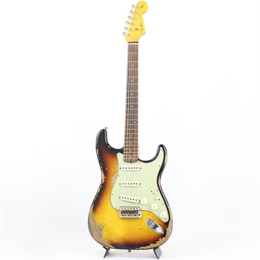 Fender Custom Shop 2023 Limited Edition 1961 Stratocaster Super Heavy Relic (Super Faded/Aged 3-Color Sunburst) [SN.CZ571032] 【特価】 画像1