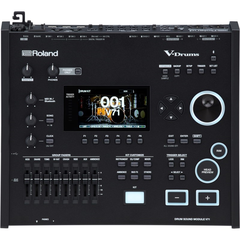 Roland TD716-DS ＋ V71 ＋ MDS-STG2 ＋ KD-18-BK [V-Drums Kit ＋ Drum Sound Module ＋ Drum Stand ＋ V-Kick] 画像4