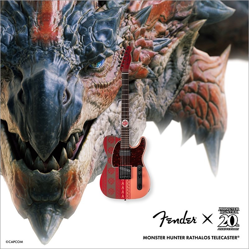 Fender Made in Japan Monster Hunter Rathalos Telecaster 【2025年3月以降順次入荷予定 ご予約受付中】 画像9