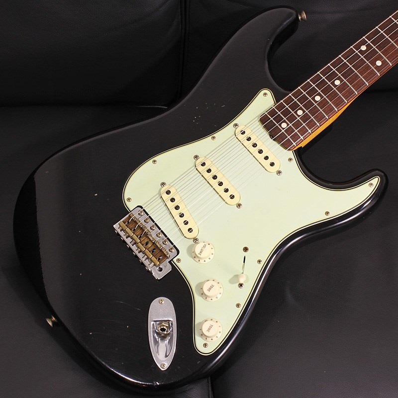 Fender Custom Shop MBS 1961 Stratocaster Journeyman Relic Black Master Built by Austin MacNutt SN. AM0166 画像2