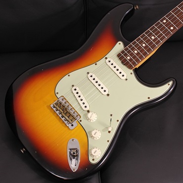 Fender Custom Shop MBS 1961 Stratocaster Journeyman Relic 3-Color Sunburst Master Built by Austin MacNutt SN. AM0102 画像2