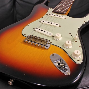 Fender Custom Shop MBS 1961 Stratocaster Journeyman Relic 3-Color Sunburst Master Built by Austin MacNutt SN. AM0102 画像3