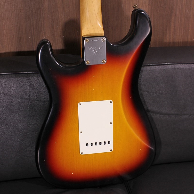 Fender Custom Shop MBS 1961 Stratocaster Journeyman Relic 3-Color Sunburst Master Built by Austin MacNutt SN. AM0102 画像7