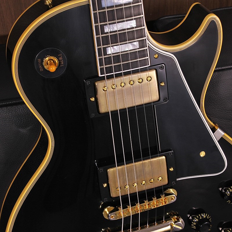 Gibson 1957 Les Paul Custom Reissue 2-Pickup VOS Ebony SN. 741780 画像5