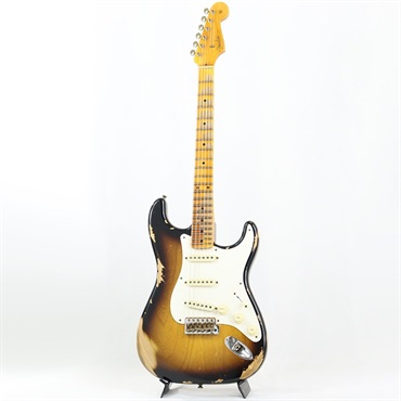 Fender Custom Shop 2024 Collection Time Machine 1957 Stratocaster Heavy Relic (Faded/Aged 2-Color Sunburst) [SN.CZ577489] 画像1