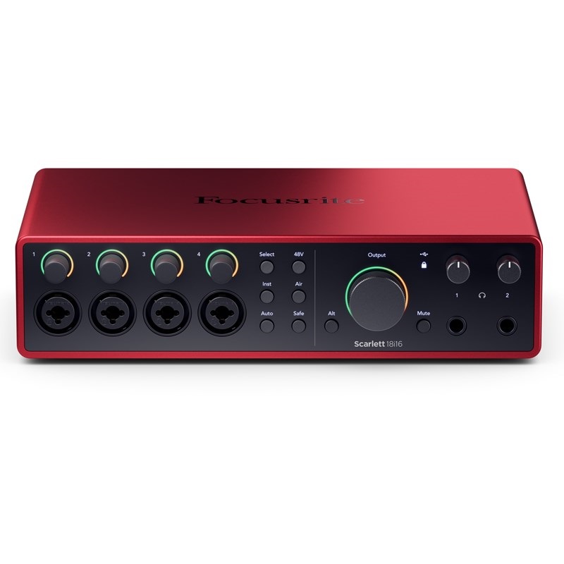 Focusrite Scarlett 18i16 (4th Gen)(フォーカスライト)【ご予約商品・11月初旬発売予定】 画像2