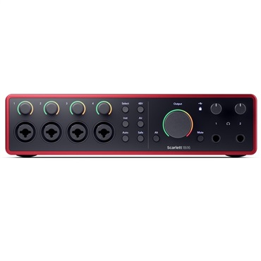 Focusrite Scarlett 18i16 (4th Gen)(フォーカスライト)【ご予約商品・11月初旬発売予定】 画像3