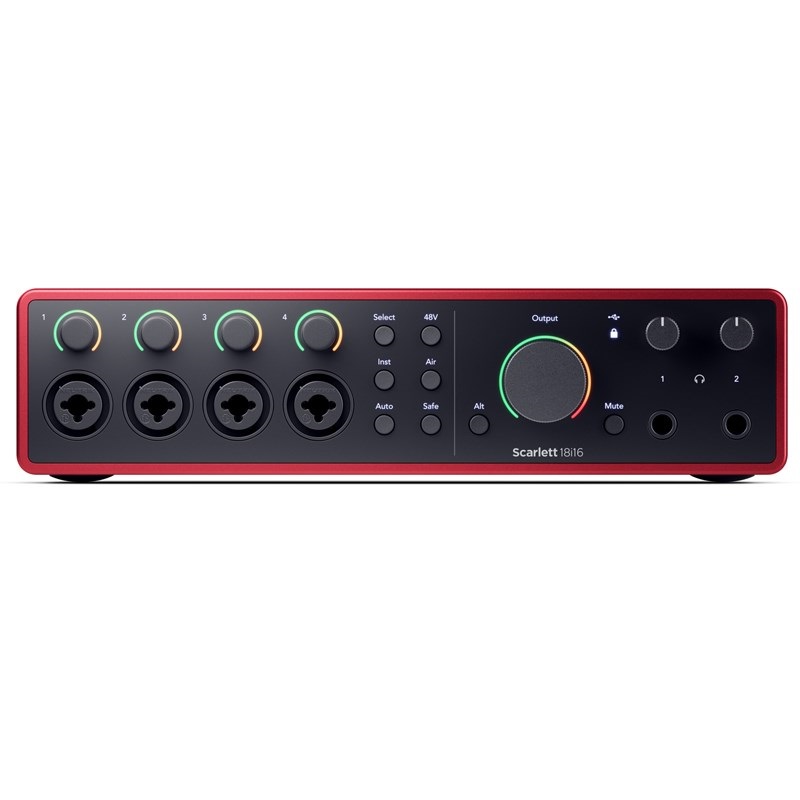 Focusrite Scarlett 18i16 (4th Gen)(フォーカスライト)【ご予約商品・11月初旬発売予定】 画像3