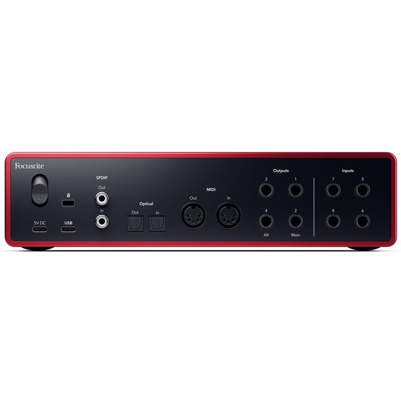 Focusrite Scarlett 18i16 (4th Gen)(フォーカスライト)【ご予約商品・11月初旬発売予定】 画像4