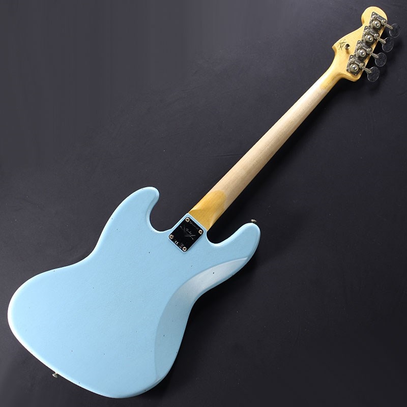 Fender Custom Shop Limited Edition 1966 Jazz Bass Journeyman Relic (Aged Daphne Blue/Matching Head) 画像1