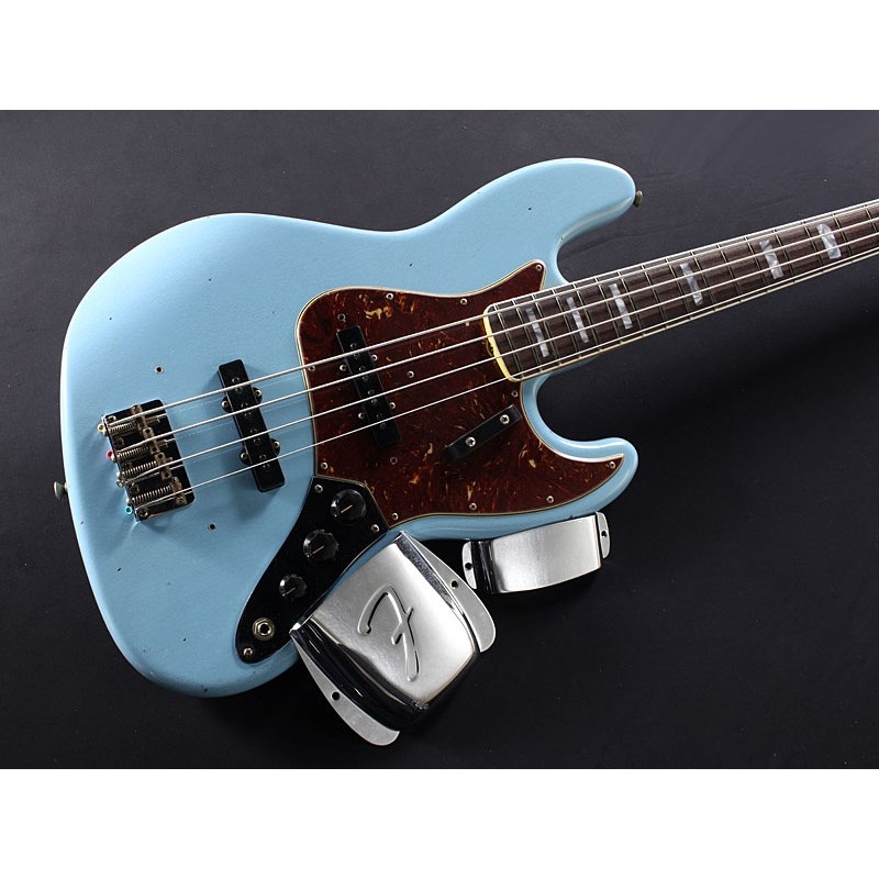 Fender Custom Shop Limited Edition 1966 Jazz Bass Journeyman Relic (Aged Daphne Blue/Matching Head) 画像5