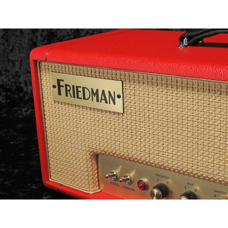 FRIEDMAN Small Box Head[Red Tolex Custom]【COLOSSUS SPEAKER CABLEプレゼント！】 画像5