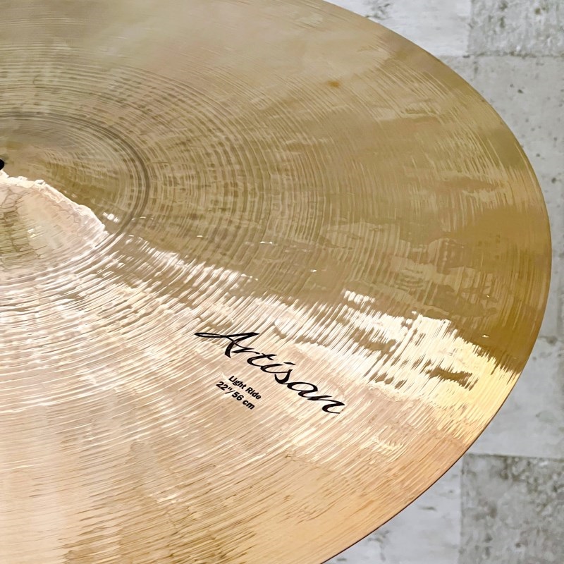 SABIAN Artisan Light Ride Brilliant 22 [VL-22AR/L-B][2485g]【受注生産品】【SABIAN選定会2024ドラステ】 画像1