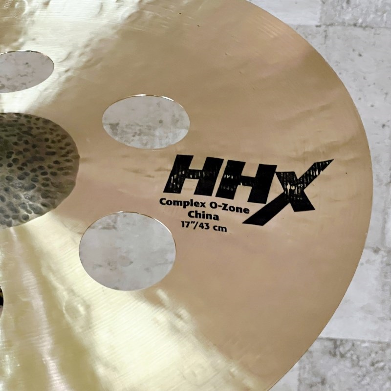 SABIAN HHX Complex O-Zone Chinese 17 [HHX-17COC][950g]【受注生産品】【SABIAN選定会2024ドラステ】 画像1