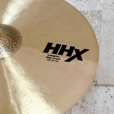 SABIAN HHX Complex Thin Crash 20 [HHX-20CTC][1590g]【受注生産品】【SABIAN選定会2024ドラステ】 画像1