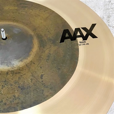 SABIAN AAX OMNI 22 [AAX-22OMR][2420g]【受注生産品】【SABIAN選定会2024ドラステ】 画像1