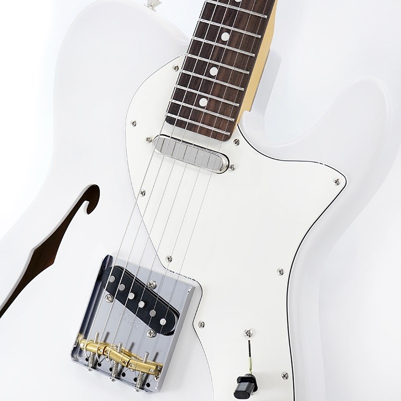 Fender Made in Japan Made in Japan Limited Kusumi Color Telecaster Thinline (Kusumi White) 画像3