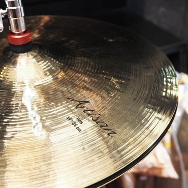 SABIAN Artisan Hats Brilliant 14 [VL-14TAH-B/BAH-B][Top:960g/Bottom:1336g]【SABIAN選定会2024ドラステ】 画像4