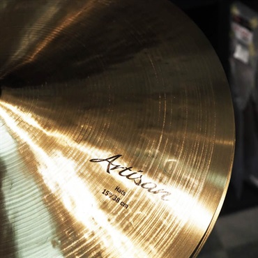 SABIAN Artisan Hats 15 [VL-15TAH/BAH][Top:1098g/Bottom:1524g]【SABIAN選定会2024ドラステ】 画像3