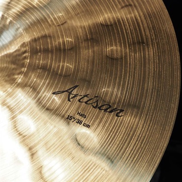 SABIAN Artisan Hats 15 [VL-15TAH/BAH][Top:1098g/Bottom:1524g]【SABIAN選定会2024ドラステ】 画像7