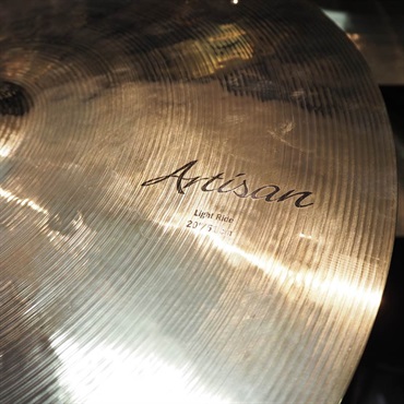 SABIAN Artisan Light Ride Brilliant 20 w/Rivet [VL-20AR/L-B:2192g]【SABIAN選定会2024ドラステ】 画像1