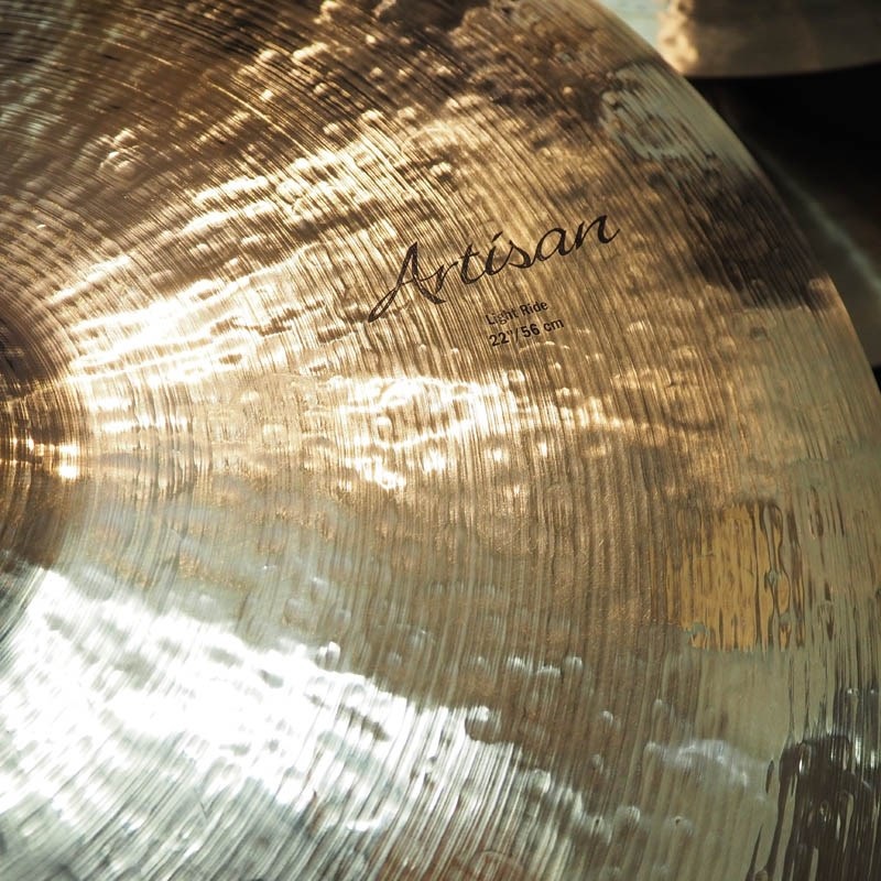 SABIAN Artisan Light Ride Brilliant 22 [VL-22AR/L-B:2522g]【SABIAN選定会2024ドラステ】 画像1