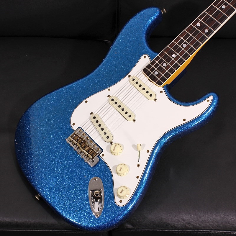 Fender Custom Shop Limited Edition 1965 Stratocaster Journeyman Relic Aged Blue Sparkle SN. CZ571923 画像2