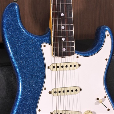 Fender Custom Shop Limited Edition 1965 Stratocaster Journeyman Relic Aged Blue Sparkle SN. CZ571923 画像4