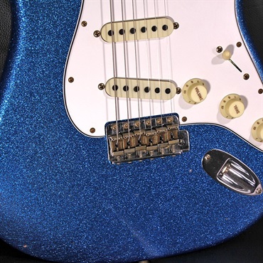 Fender Custom Shop Limited Edition 1965 Stratocaster Journeyman Relic Aged Blue Sparkle SN. CZ571923 画像5