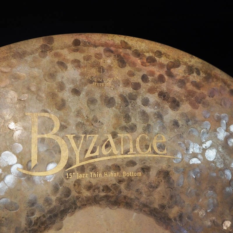 MEINL 【USED】 Byzance Jazz Thin Hihats 15 [B15JTH/Top:914g Bottom:1148g] 画像6