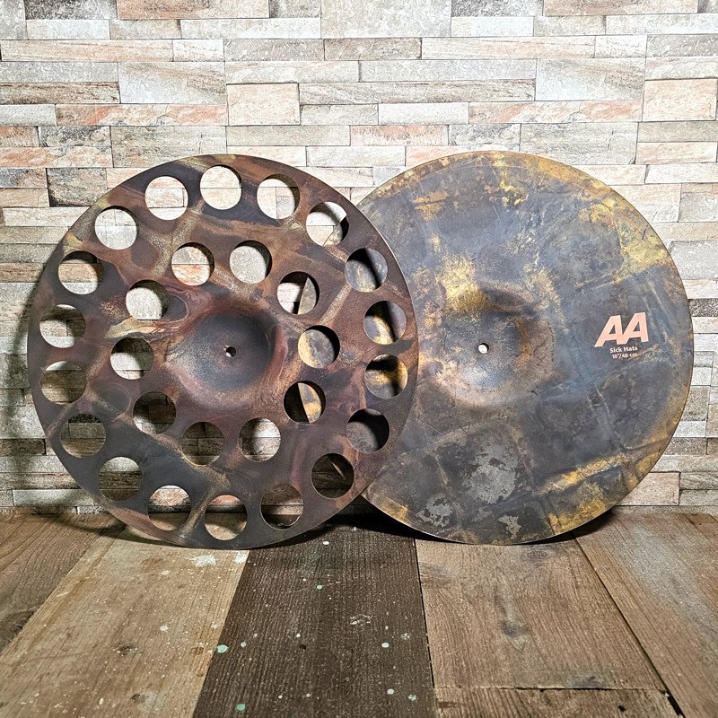 SABIAN AA-18SCH [AA Sick Hats 18'' Pair][Top:1210g/Bottom:1705g]【SABIAN選定会2024ドラステ】 画像1