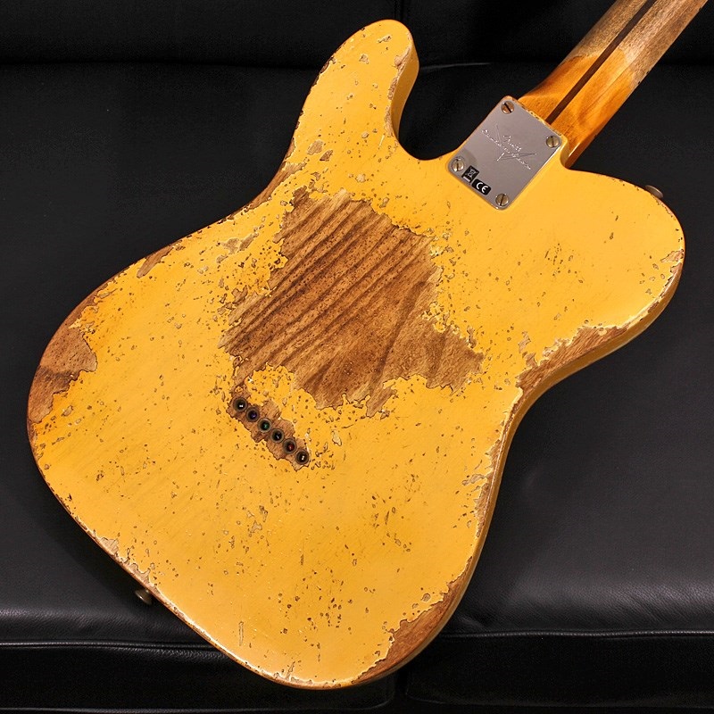 Fender Custom Shop 1952 Telecaster Super Heavy Relic Aged Nocaster Blonde SN. R130200 画像6