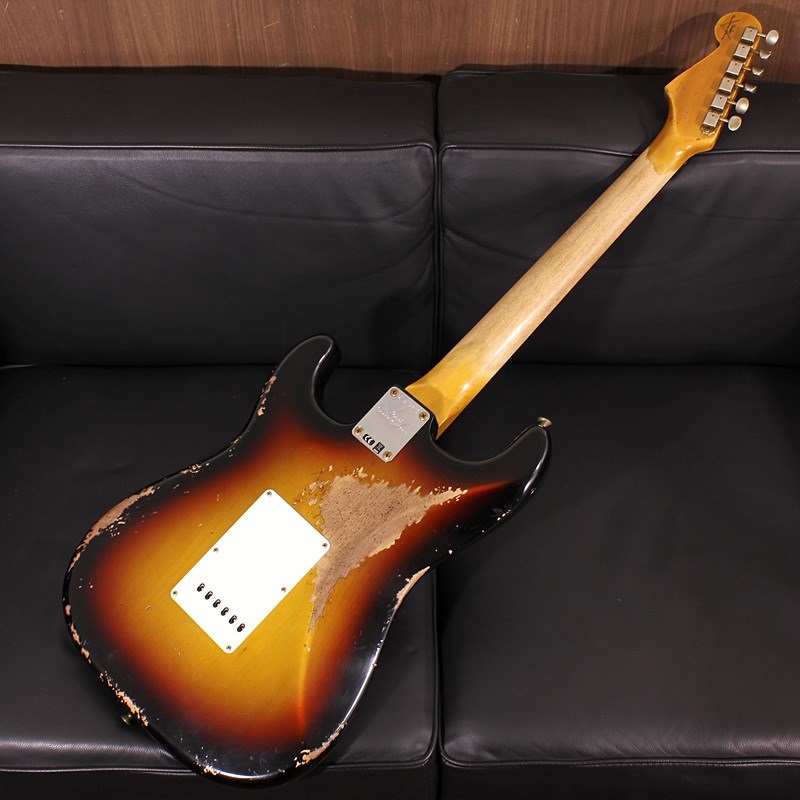 Fender Custom Shop 1960 Stratocaster Heavy Relic Faded Aged 3-Color Sunburst SN. CZ576921 画像1