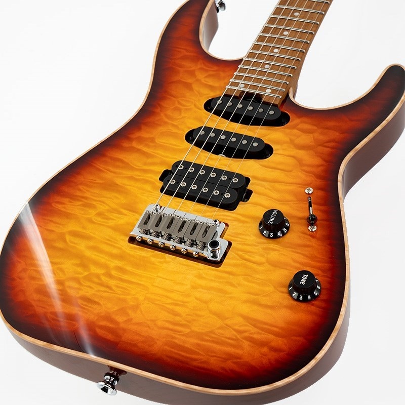 Charvel／USA USA Select DK24 HSS 2PT CM QM (Autumn Glow) 【特価】 画像9