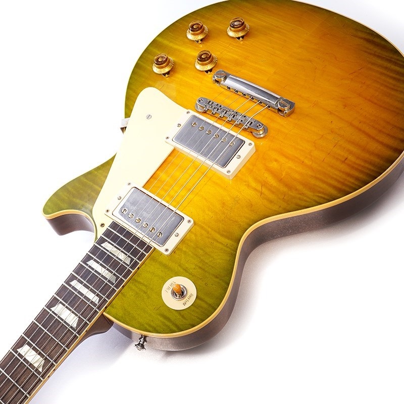 Gibson Murphy Lab 1959 Les Paul Standard Reissue Green Lemon Fade Light Aged SN.932852 【特価】 画像5