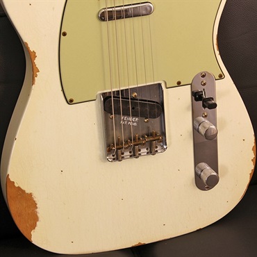 Fender Custom Shop 2024 Time Machine 1963 Telecaster Relic Aged Olympic White SN. CZ577566 画像5