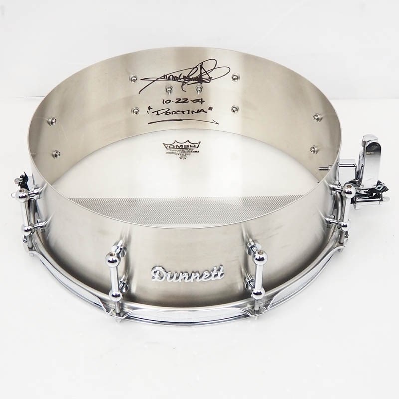 Dunnett 【USED】 Classic Titanium Snare Drum 14×5 画像9