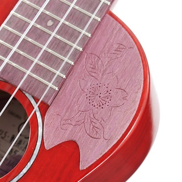 SAKURA UKULELE 【特価】【クリスマススペシャルSALE】 SAKURA UKULELE SUS-軽井沢彫 KANNAZUKI [伝統工芸「軽井沢彫」と四季のカラーリングを採用した特別モデル] 【Deviser One Day Guitar Show 2023選定品】 サクラ ヘッドウェイ ディバイザー 画像6