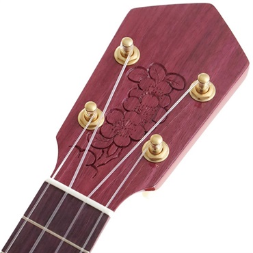 SAKURA UKULELE 【特価】【クリスマススペシャルSALE】 SAKURA UKULELE SUS-軽井沢彫 KANNAZUKI [伝統工芸「軽井沢彫」と四季のカラーリングを採用した特別モデル] 【Deviser One Day Guitar Show 2023選定品】 サクラ ヘッドウェイ ディバイザー 画像9