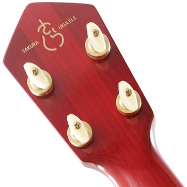 SAKURA UKULELE 【特価】【クリスマススペシャルSALE】 SAKURA UKULELE SUS-軽井沢彫 KANNAZUKI [伝統工芸「軽井沢彫」と四季のカラーリングを採用した特別モデル] 【Deviser One Day Guitar Show 2023選定品】 サクラ ヘッドウェイ ディバイザー 画像10