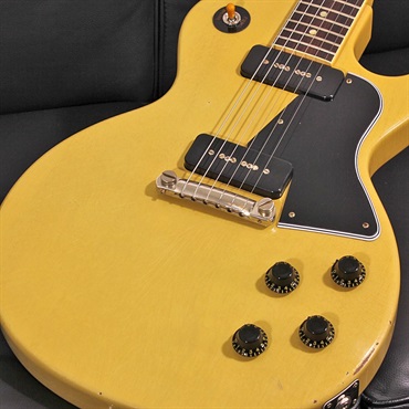 Gibson Murphy Lab 1957 Les Paul Special Single Cut Light Aged TV Yellow SN. 741587 画像3